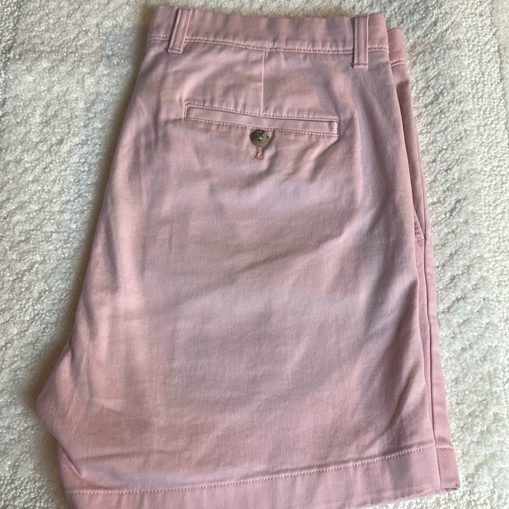 Roundtree & Yorke Casual Men's Pink Shorts